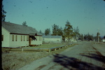 Crew house with mess hall and paraloft in rear, looking north by Jim Allen
