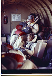Gary Buck and Wes Brown inside a DC-3 on a fire call by Douglas Beck