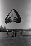 Parachute inflation test by Douglas Beck