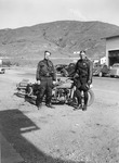 McGinn and Thomas, State Patrolmen, Mason City by Hubert Blonk