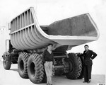 Dump Truck for Grand Coulee Dam Site by Hawthorne Studios, Los Angeles, California
