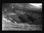 Partially constructed Grand Coulee Dam by Hubert Blonk