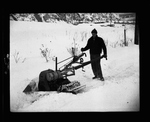 Motorized snow plow by Hubert Blonk