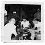 Poker in the barracks by Albert Boucher