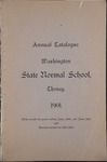 Annual Catalogue of the Washington State Normal School at Cheney, Washington, 1901-1902 by State Normal School (Cheney, Wash.)