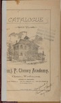 Catalogue of the Benjamin P. Cheney Academy, 1889-1890 by Benjamin P. Cheney Academy
