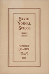 Normal Seminar Catalog Summer Supplement, State Normal School, Cheney, Washington, 1919 by State Normal School (Cheney, Wash.)