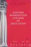 Eastern Washington College of Education, annual catalog, 1959-1960