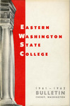 Eastern Washington State College, annual catalog, 1961-1962