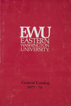 Eastern Washington University general catalog, 1977-1978