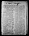 Cheney Enterprise, March 20, 1890 by B. Codrington