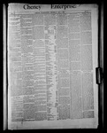 Cheney Enterprise, May 1, 1890 by James Fitzgerald