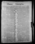 Cheney Enterprise, June 19, 1890 by James Fitzgerald