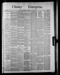 Cheney Enterprise, July 17, 1890 by James Fitzgerald