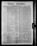 Cheney Enterprise, August 7, 1890 by James Fitzgerald