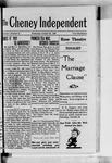 Cheney Independent, October 20, 1926 by E. E. TEAS
