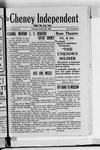 Cheney Independent, October 30, 1926 by E. E. TEAS