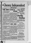 Cheney Independent, November 5, 1926 by E. E. TEAS
