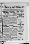 Cheney Independent, November 9, 1926 by E. E. TEAS