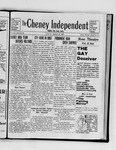 Cheney Independent, January 22, 1927 by E. E. TEAS