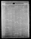 Cheney Sentinel, April 13, 1888 by D. H. Stewart and George W. Stewart