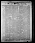 Cheney Sentinel, July 20, 1888 by D. H. Stewart and George W. Stewart