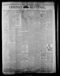 Cheney Sentinel, August 3, 1888 by D. H. Stewart and George W. Stewart
