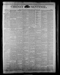 Cheney Sentinel, August 17, 1888 by D. H. Stewart and George W. Stewart