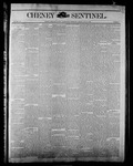 Cheney Sentinel, August 24, 1888 by D. H. Stewart and George W. Stewart