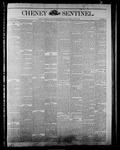 Cheney Sentinel, October 12, 1888 by D. H. Stewart and George W. Stewart