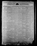 Cheney Sentinel, November 2, 1888 by D. H. Stewart and George W. Stewart