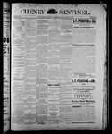Cheney Sentinel, March 14, 1890 by D. H. Stewart and George W. Stewart
