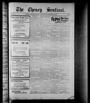 Cheney Sentinel, September 11, 1896 by D. H. Stewart and George W. Stewart