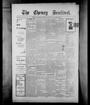 Cheney Sentinel, October 22, 1897 by D. H. Stewart and George W. Stewart