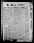 Cheney Sentinel, November 2, 1900 by D. H. Stewart and George W. Stewart