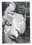 Eagle parachute in an opened pack by unknown