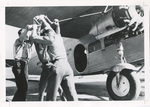 Cranking Ford Tri-Motor airplane by Phil Stanley