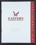 Eastern Washington University Commencement Program, 2010