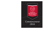 Eastern Washington University Commencement Program, 2016