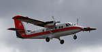 03. Twin Otter transport aircraft in flight (side view) by Ted Corporandy