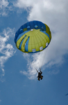 19. Smokejumper on descent (from beneath) by Ted Corporandy