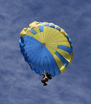 20. Smokejumper on descent (from beneath) by Ted Corporandy