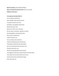 Poem about life during the COVID-19 pandemic