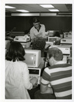 Computer lab at Eastern Washington University with IBM PCs by Eastern Washington University