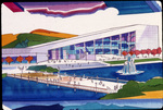 Performing Arts Center slide for Expo '74 by Coons, Shotwell, Clark, and Associates