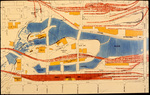 Map of Spokane Falls prior to Expo '74 by Coons, Shotwell, Clark, and Associates