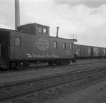 SP&S caboose 855 by Michael J. Denuty
