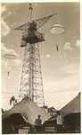 Parachute tower at Hickam Field in Honolulu, Hawaii by unknown