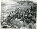 Aerial photograph of Eastern Washington College of Education, Showalter Hall by Eastern Washington College of Education