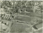 Aerial photograph of Eastern Washington College of Education, Woodward Field by Eastern Washington College of Education